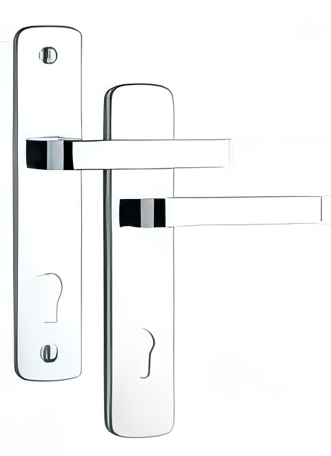 Bezpečnostní kování Rostex 807/90 ASTRA chrom nerez