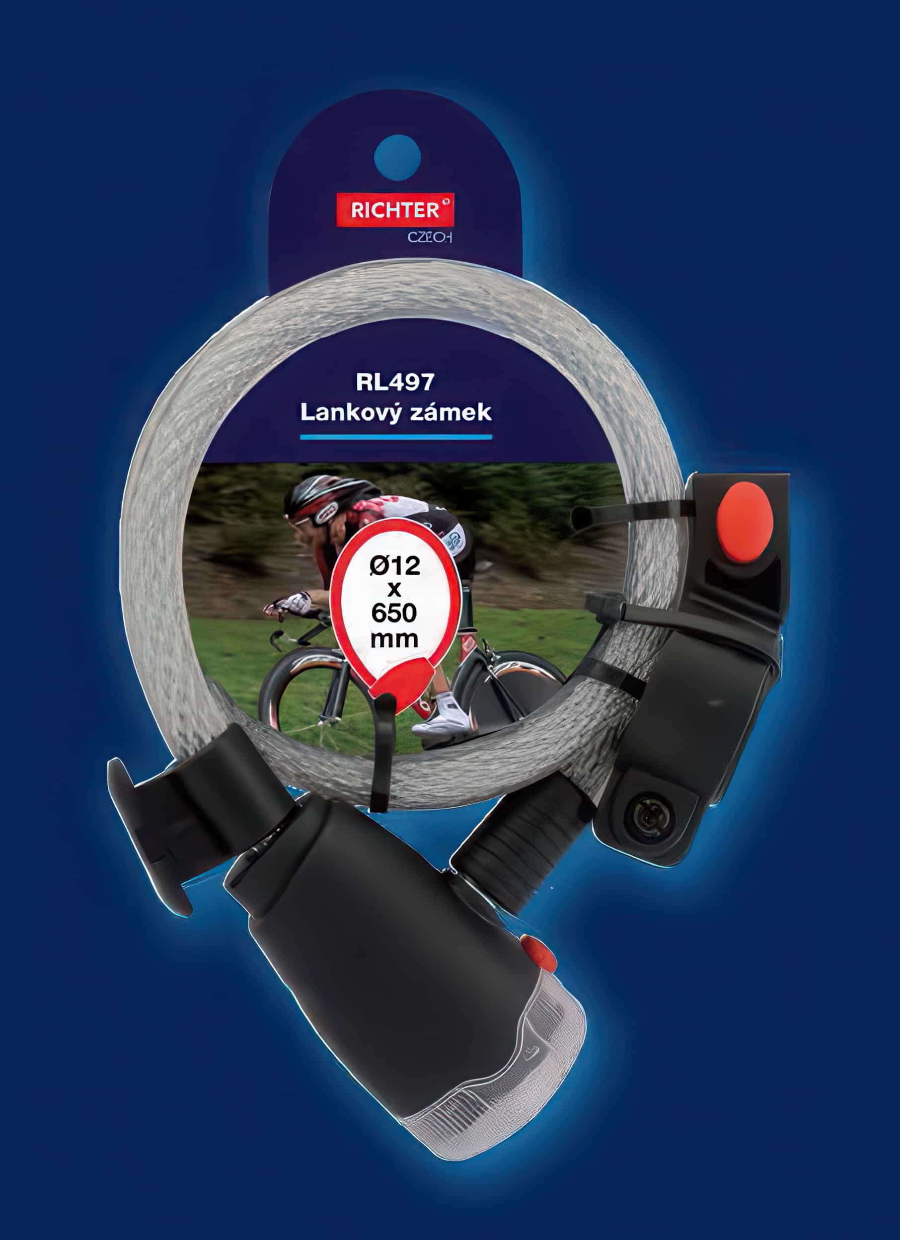 Zámečnický produkt Lankový zámek RICHTER RL497 - RICHTER CZECH