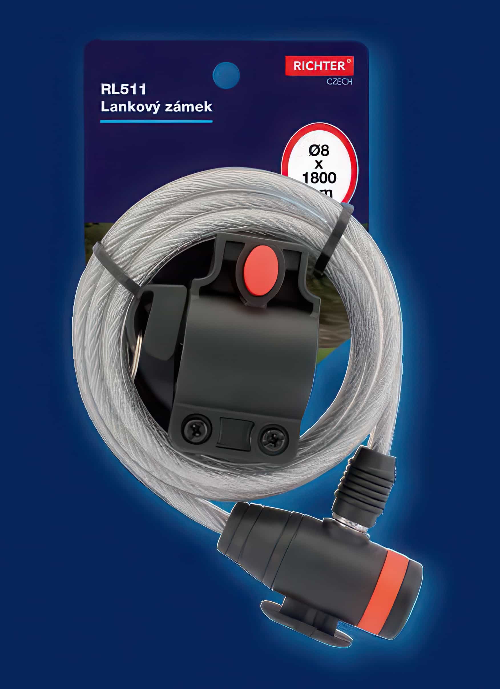 Zámečnický produkt Lankový zámek RICHTER RL511 - RICHTER CZECH