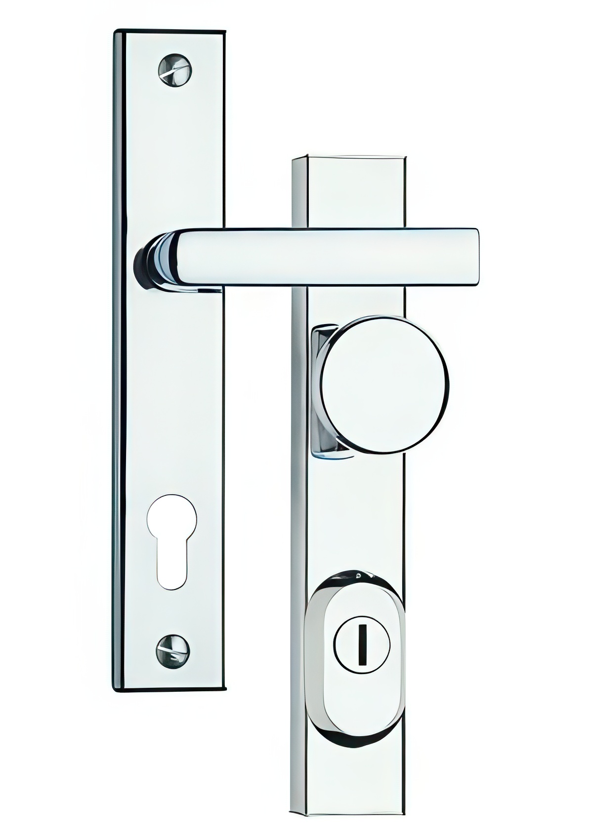 Bezpečnostní kování Rostex R1/90mm knoflík