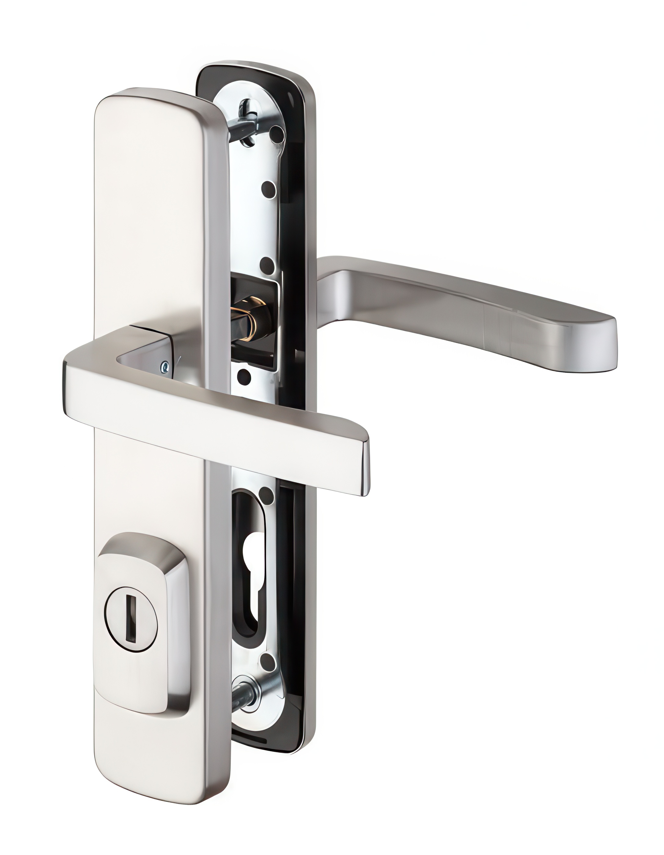 Bezpečnostní kování Rostex RX4/90 ASTRA BT4 chrom nerez