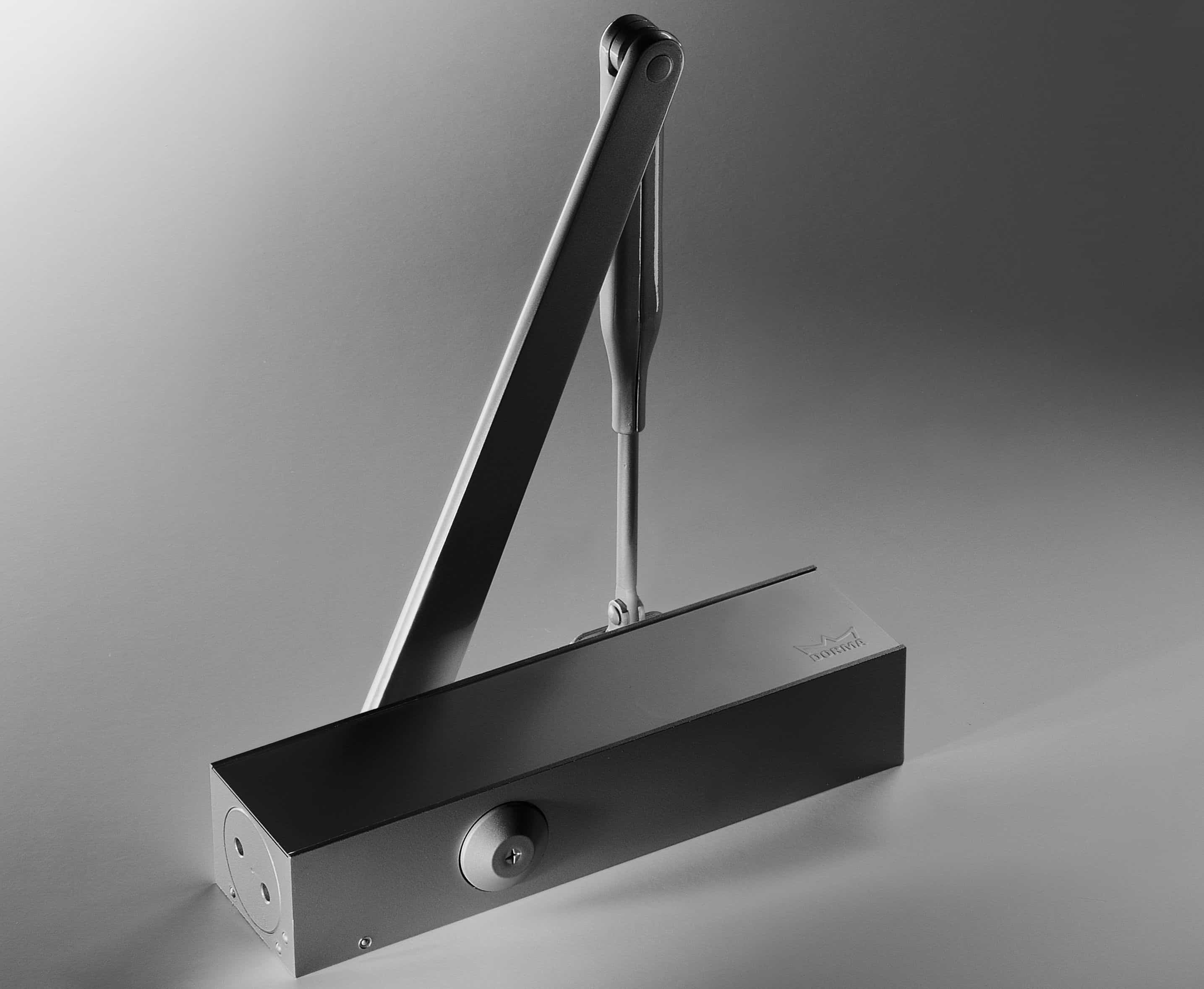 Zámečnický produkt DORMA TS 83 EN 3 - 6, Dveřní zavírač BEZ RAMENE stříbrný