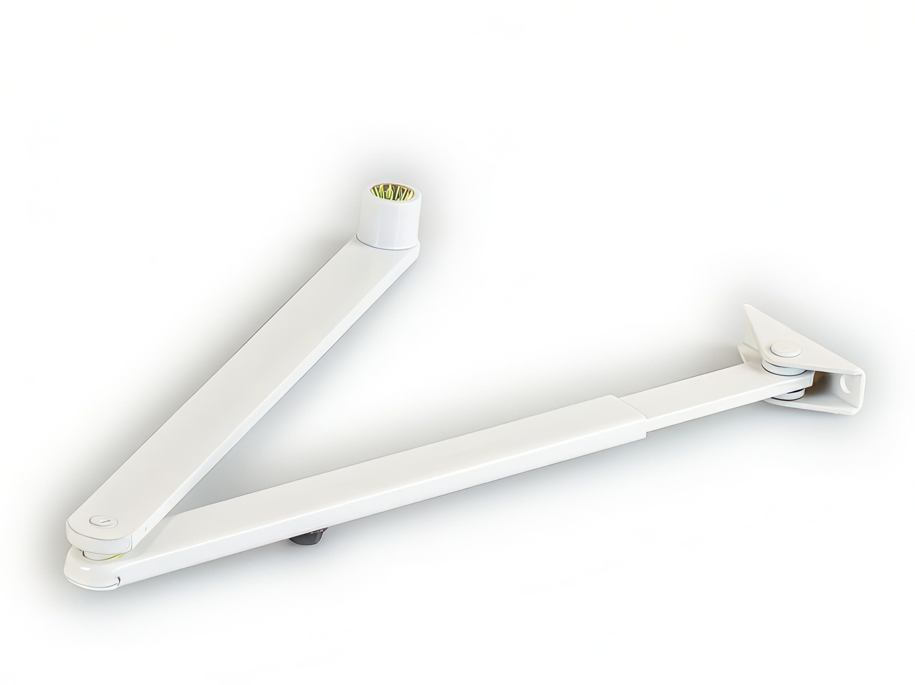 Zámečnický produkt Rameno zavírače GEZE TS 2000/4000 s aretací bílá