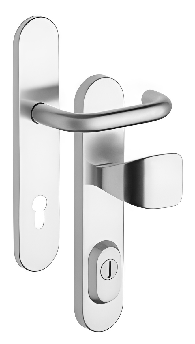 Bezpečnostní kování Rostex RX1/90 - 50 - EXLUSIVE nerez matný