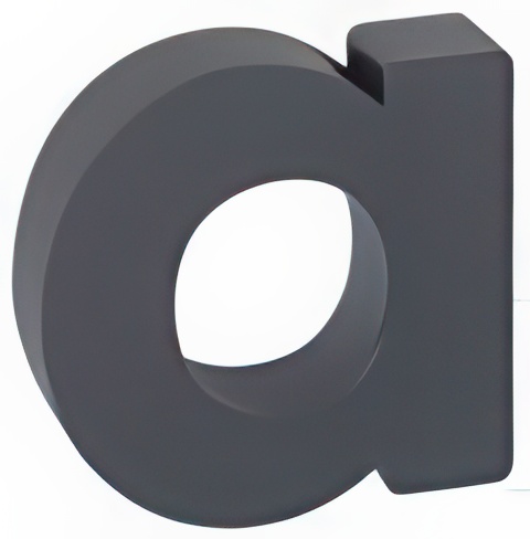 Zámečnický produkt Hliníkové domovní 3D číslo RN.100LV.A.AL.AM.3D - RICHTER CZECH