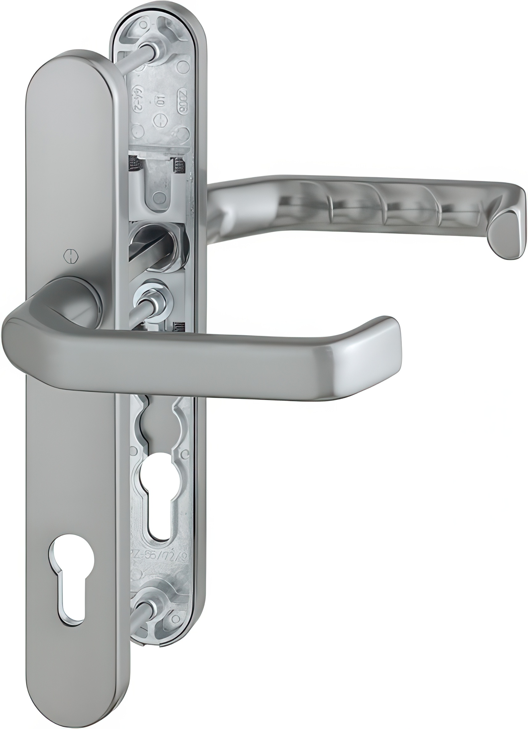 Bezpečnostní kování HOPPE LIVERPOOL Klika-Klika hliník barvy oceli