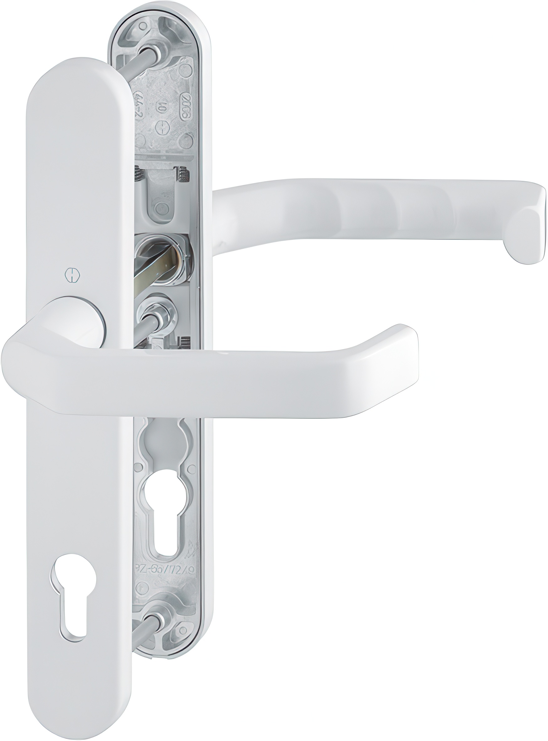 Bezpečnostní kování HOPPE LIVERPOOL Klika-Klika běžná bílá