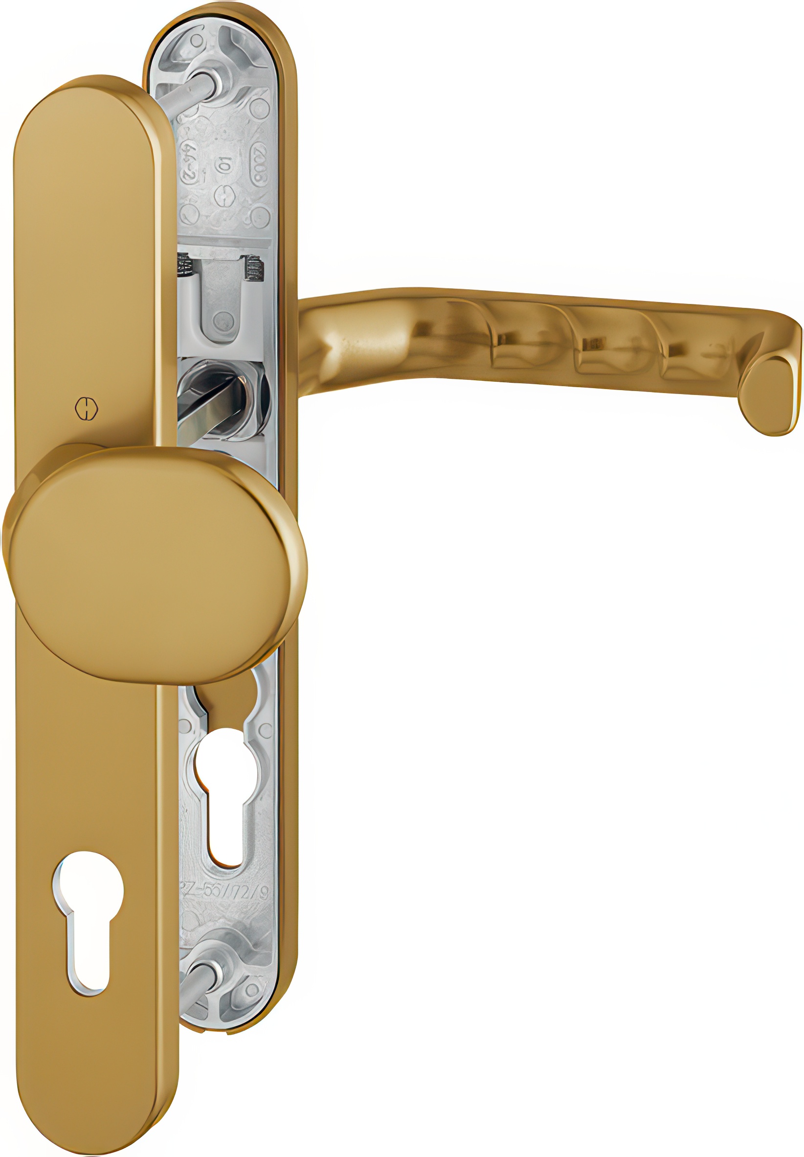 Bezpečnostní kování HOPPE LIVERPOOL Klika-Knoflík bronzový hliník