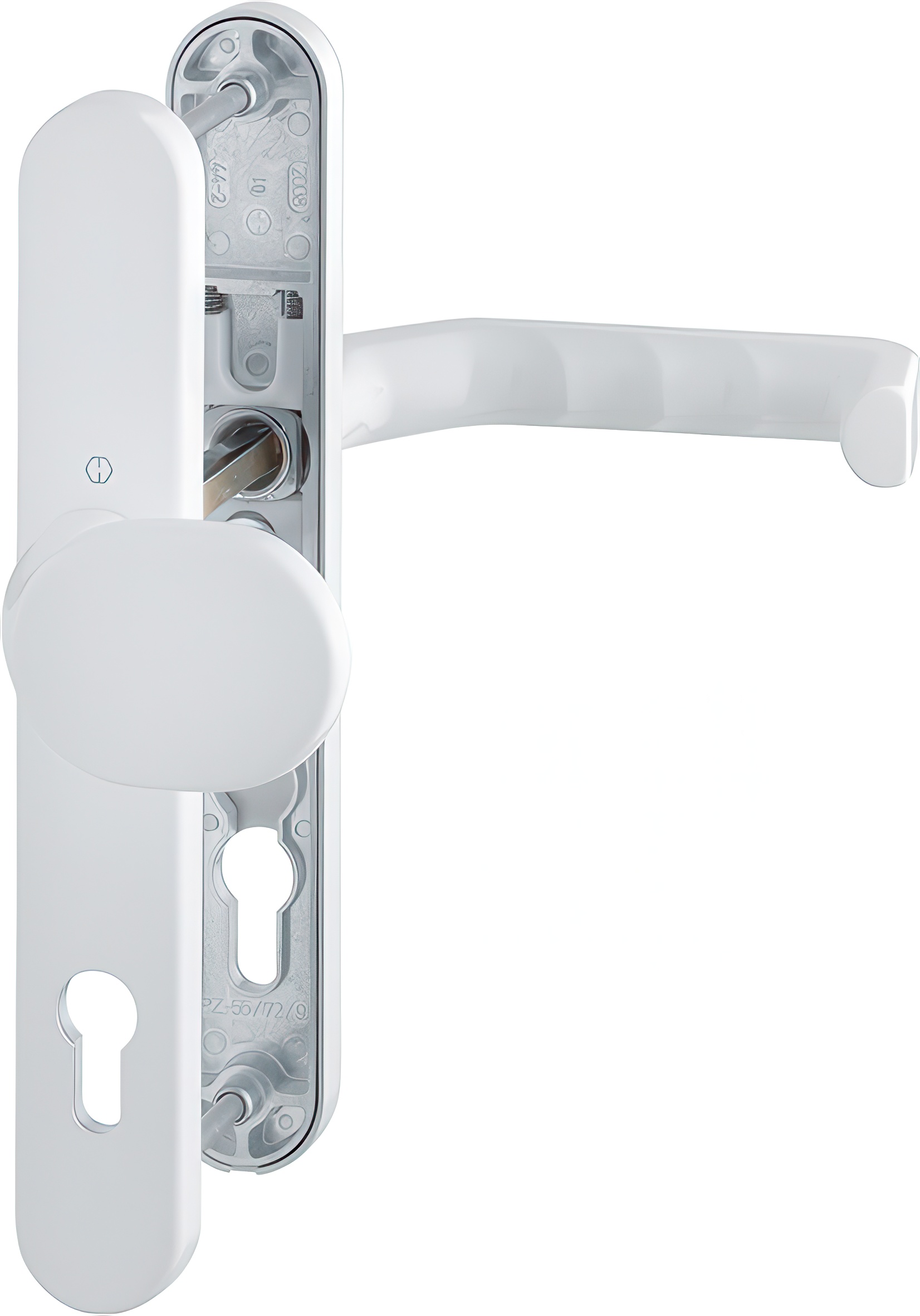 Bezpečnostní kování HOPPE LIVERPOOL Klika-Knoflík běžná bílá