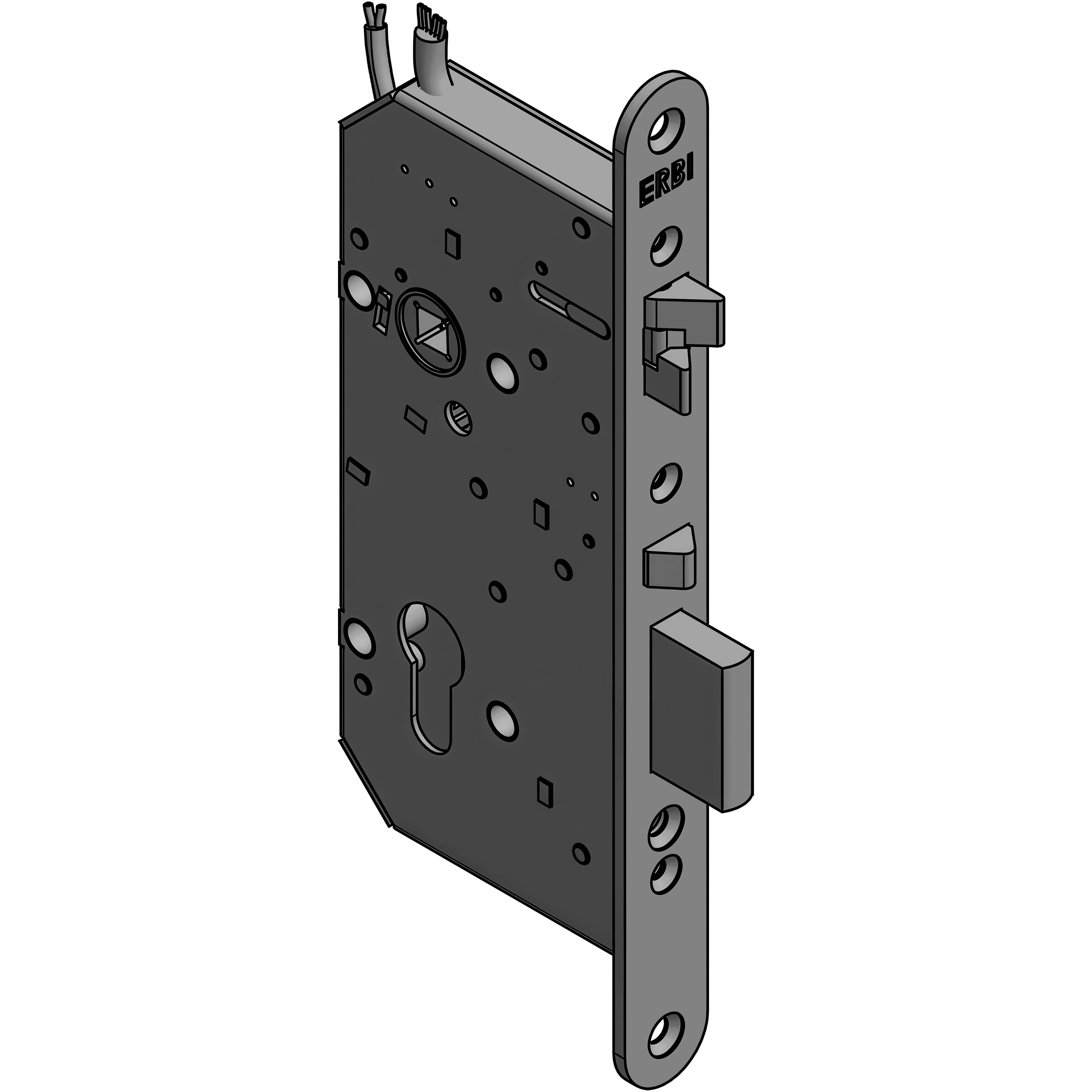 Zámečnický produkt ERBI samozamykací zámek elektromechanický HOT REV MI P 7255