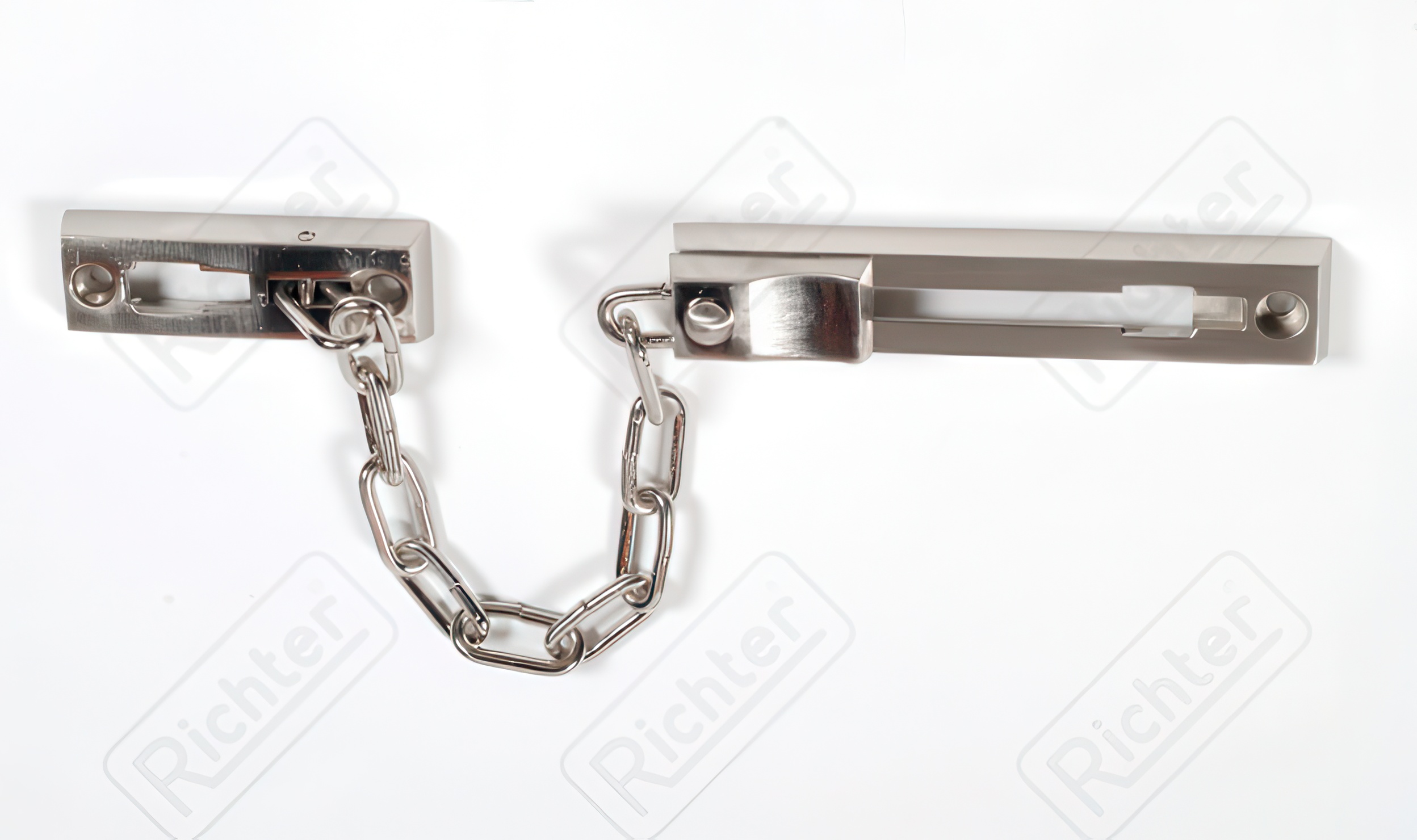 Zámečnický produkt řetízek na dveře matný nikl RDG005 - RICHTER CZECH