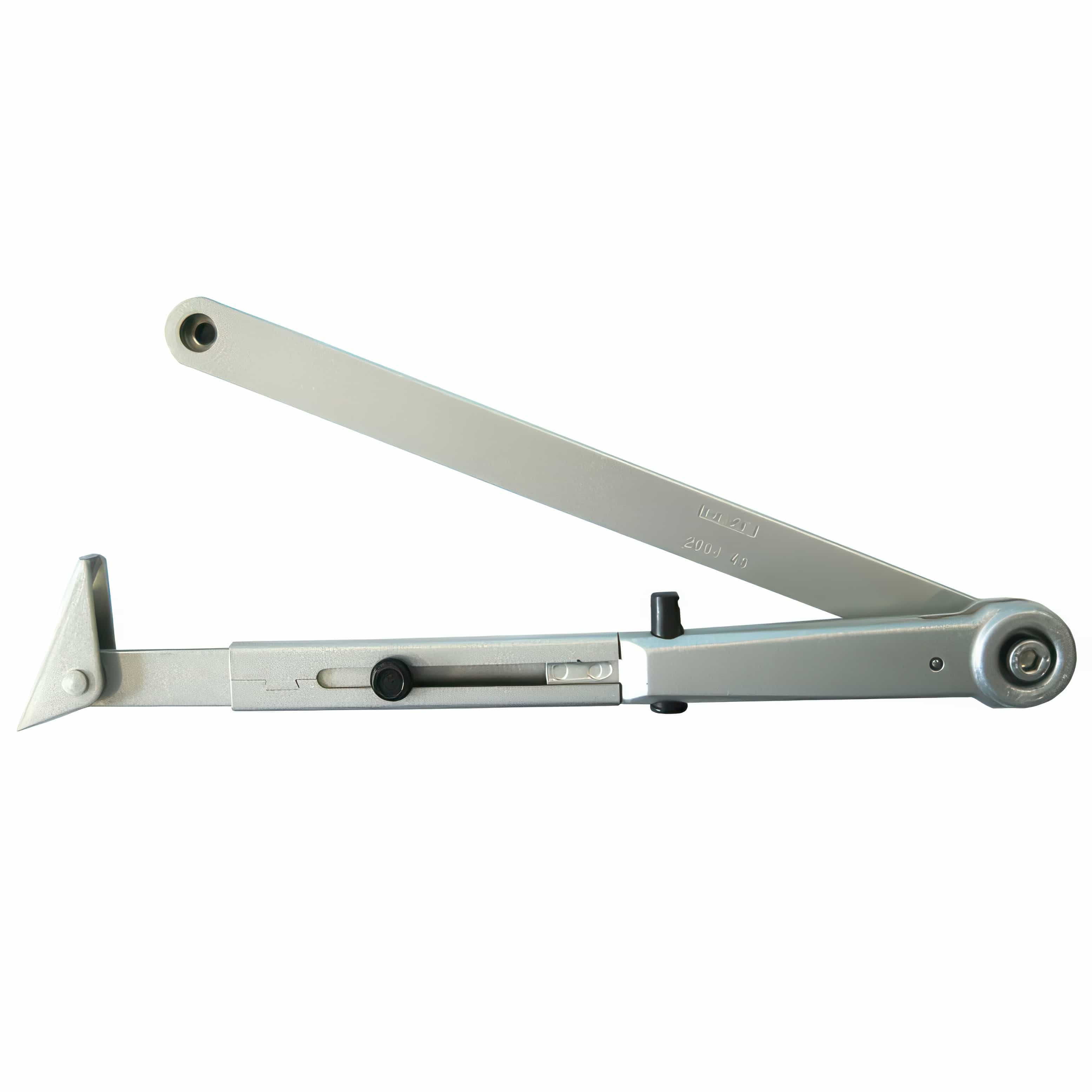 Zámečnický produkt Rameno zavírače GEZE TS 2000/4000 stříbrné s aretací a přepínáním