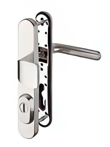 Bezpečnostní kování Rostex RX1/72 -50-EXLUSIVE madlo chrom nerez