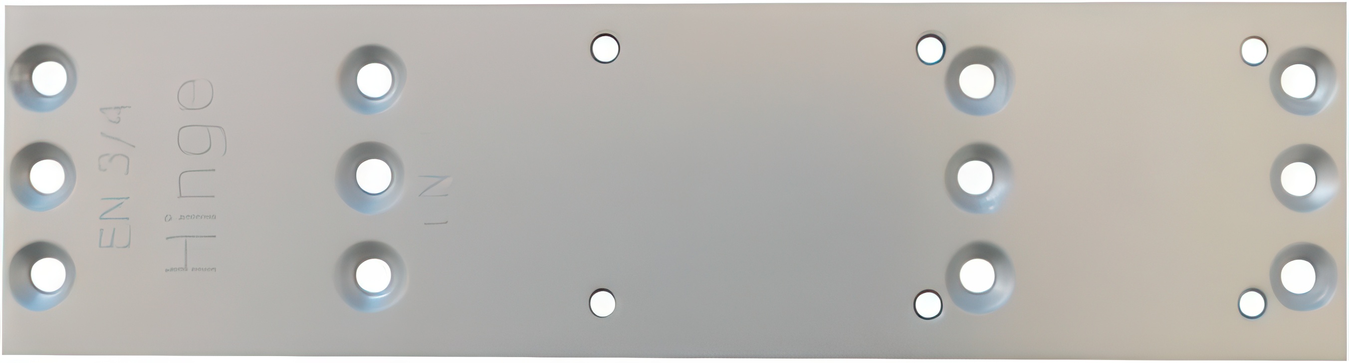 Zámečnický produkt A 161 montážní plech pro DC 140 černý - FAB