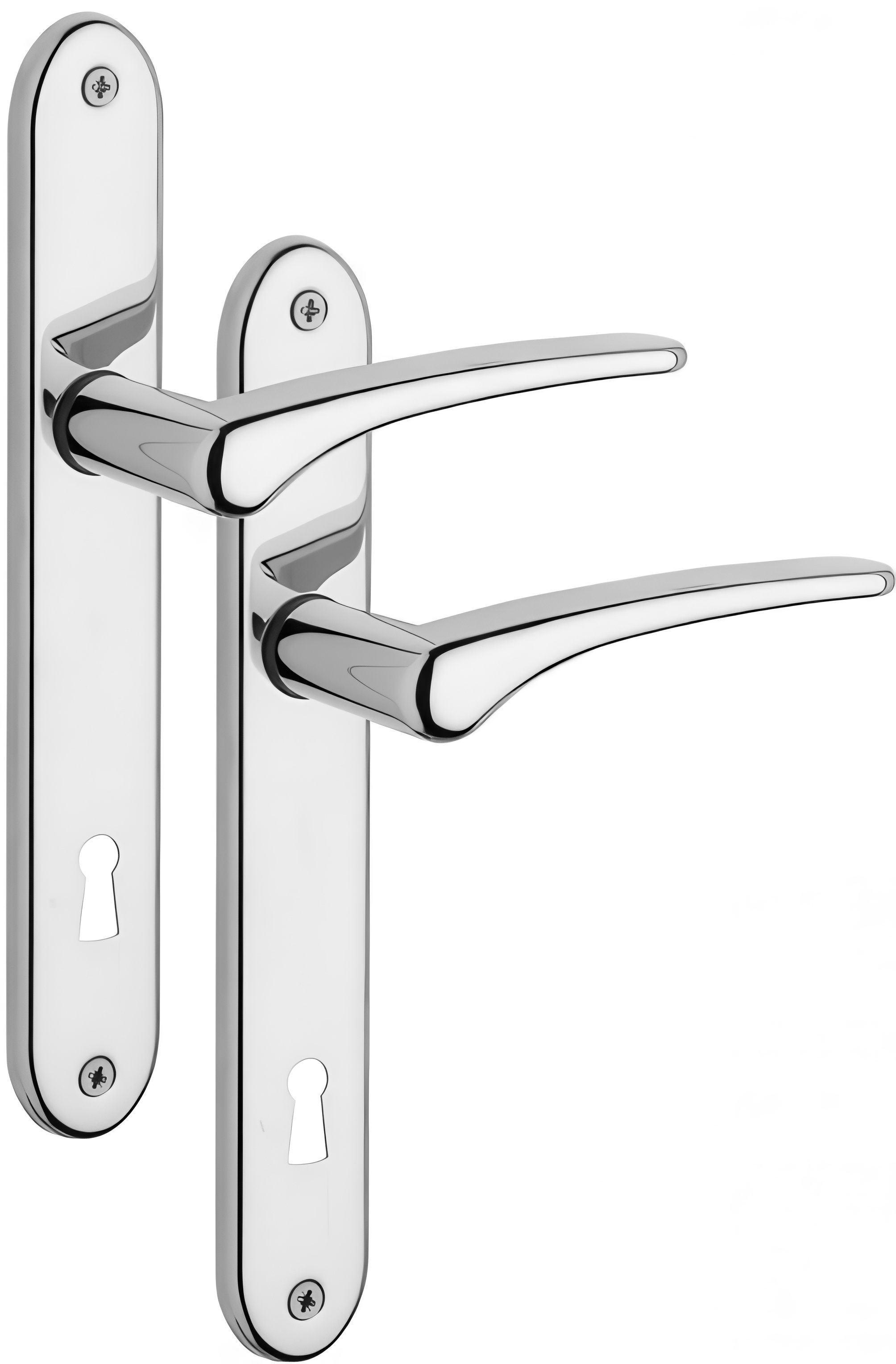 Dveřní kování Rostex SONET rozteč 90mm na klíč