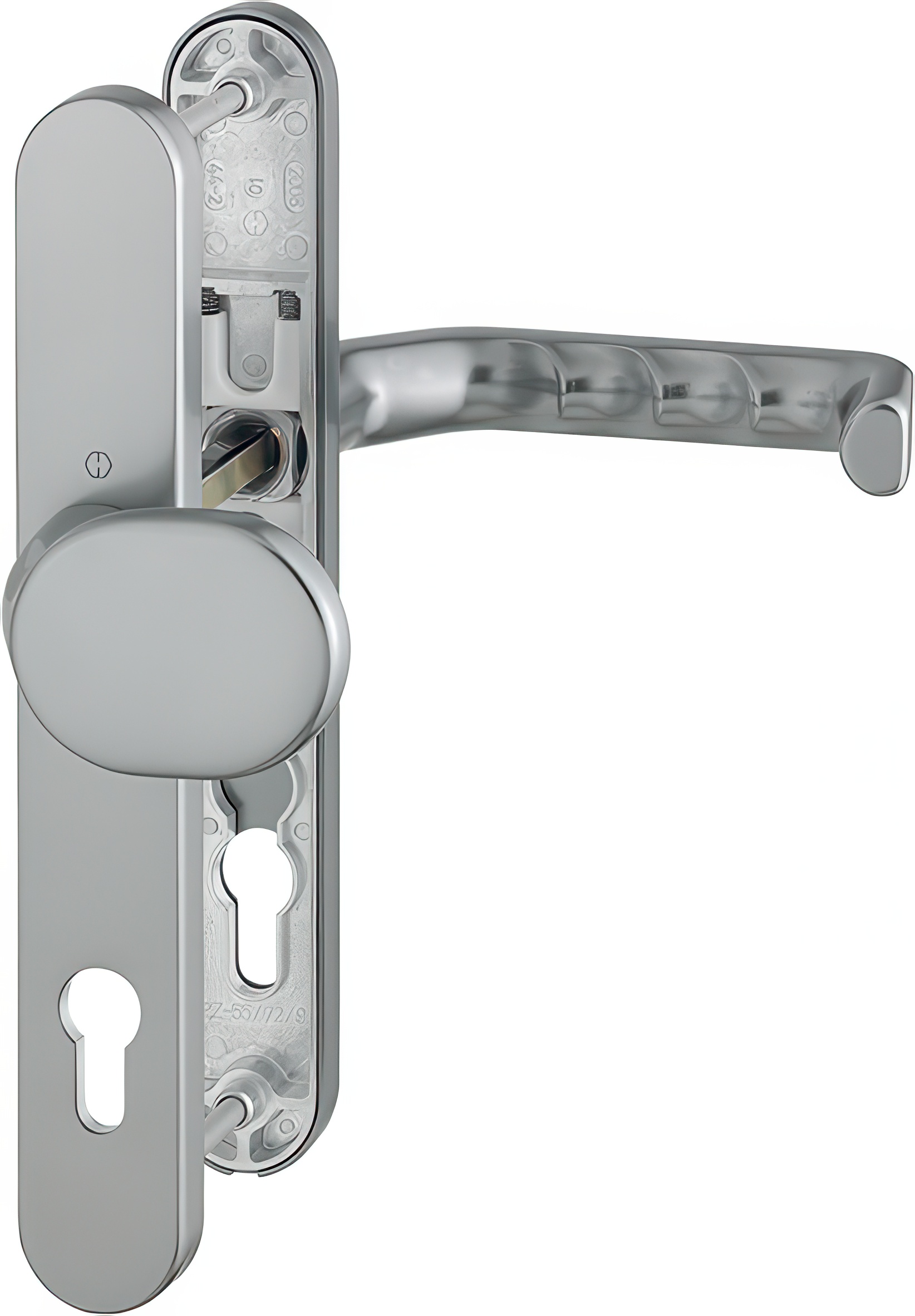 Bezpečnostní kování HOPPE LIVERPOOL Klika-Knoflík hliník barvy oceli