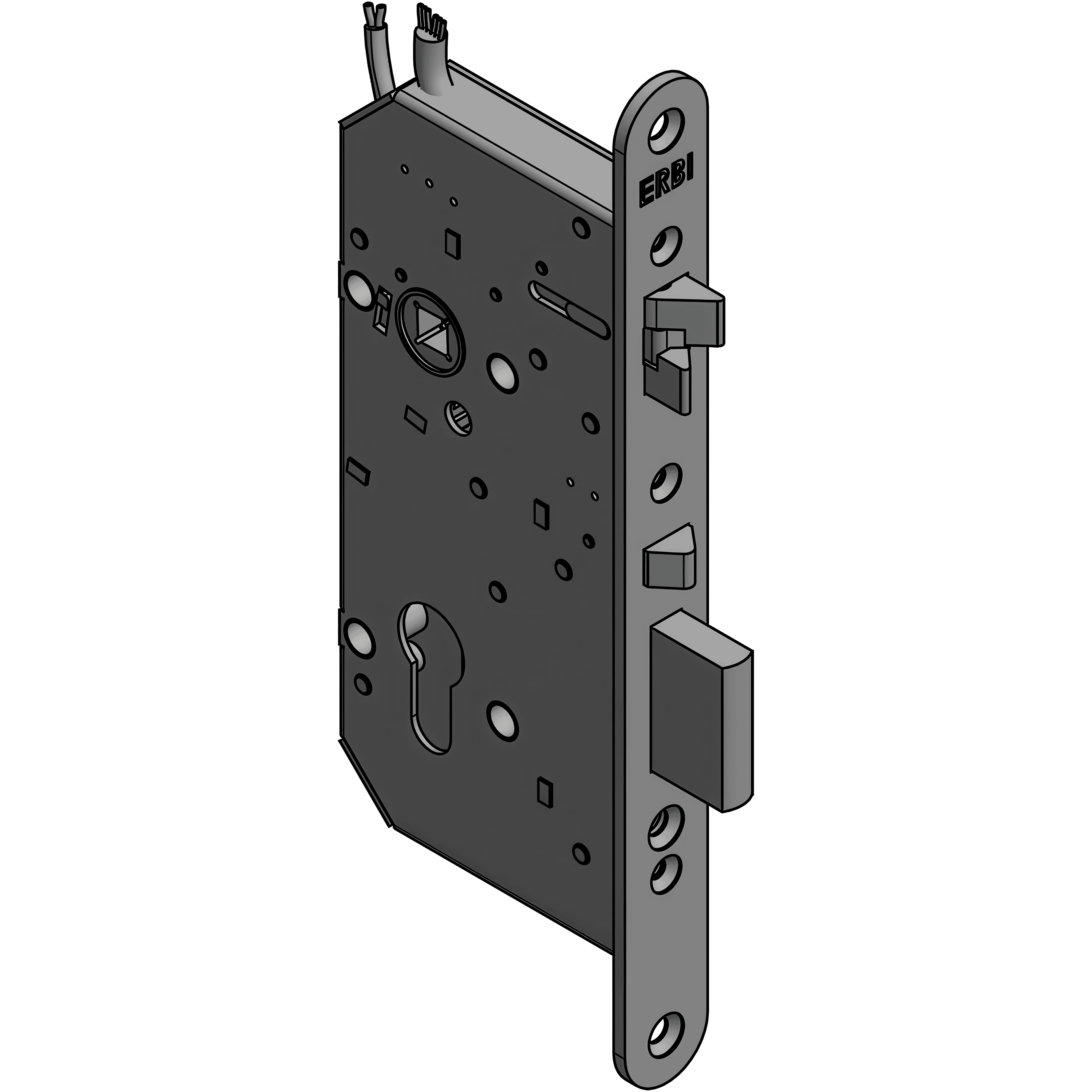 Zámečnický produkt ERBI samozamykací zámek elektromechanický HOT MO 9050