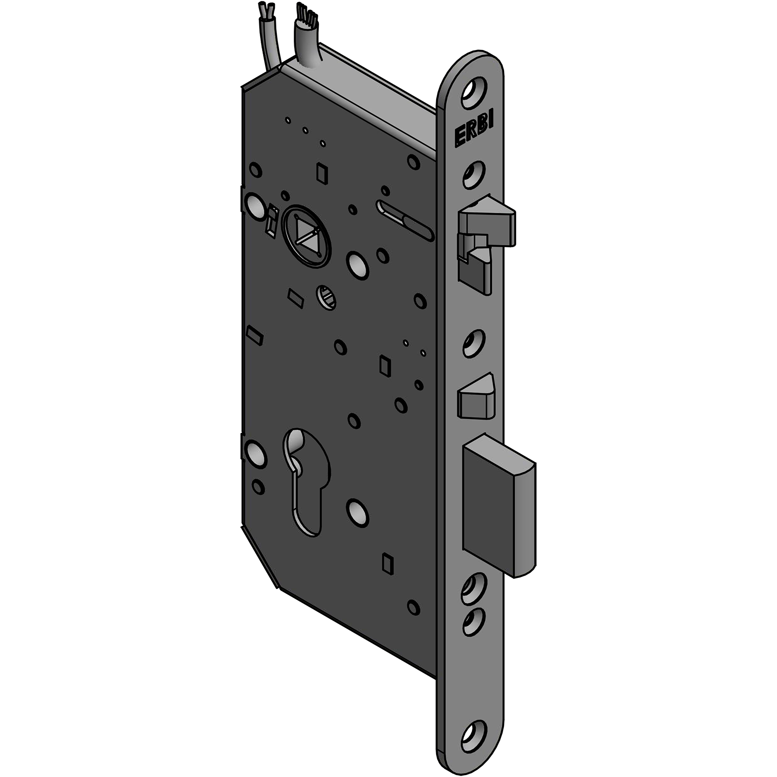 Zámečnický produkt ERBI samozamykací zámek elektromechanický HOT EL B P 9050